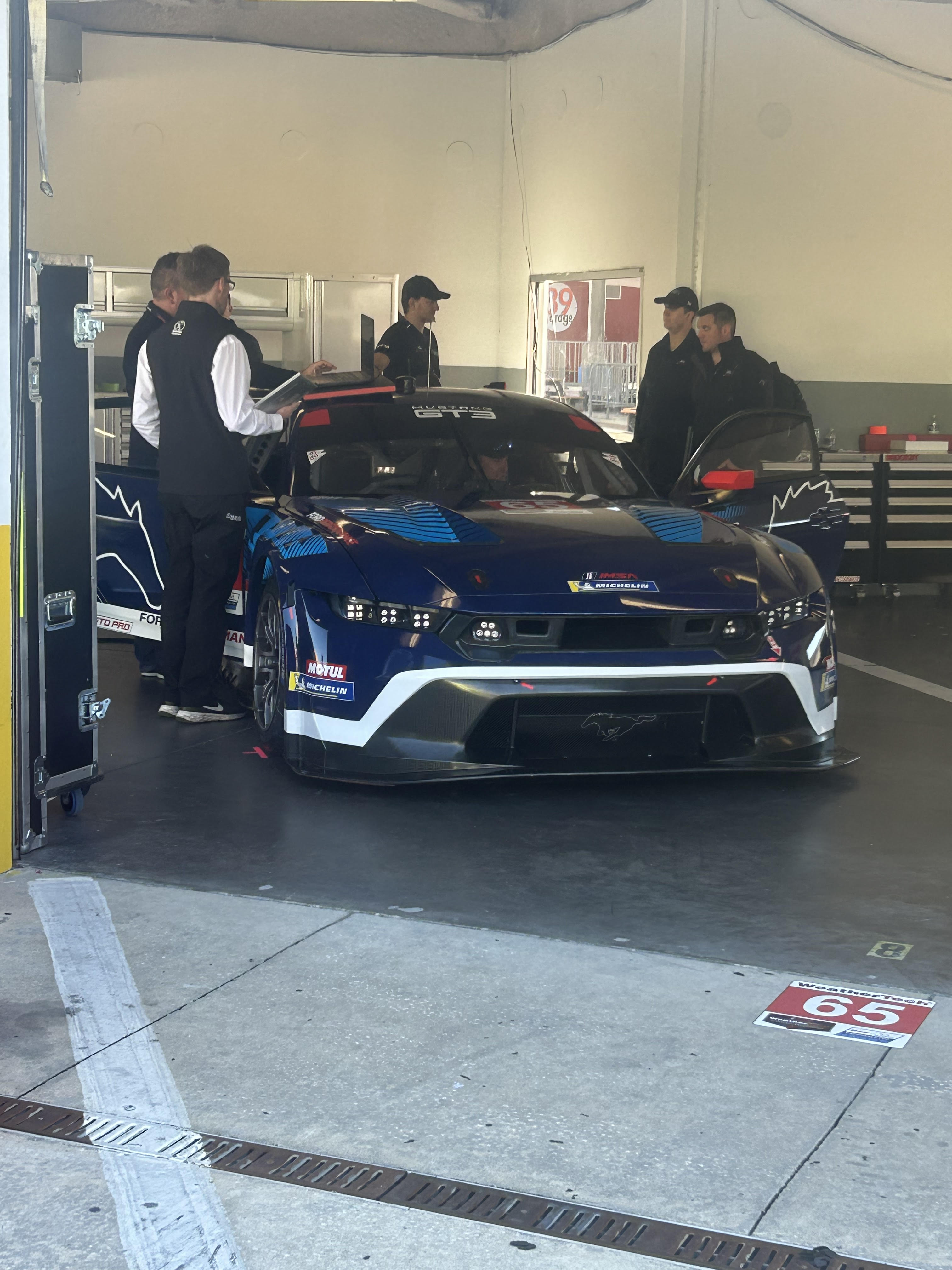 Here's one of the best-looking GT3s on track Thursday. Photo: Dylan Spaulding.